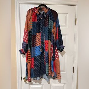 Colorful striped top